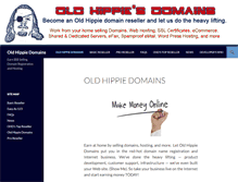 Tablet Screenshot of oldhippiedomains.com